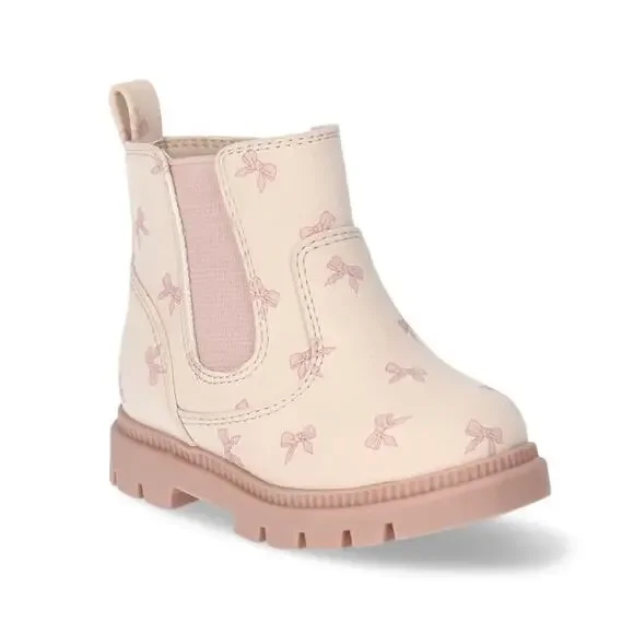 wonder nation Shoes Wonder Nation Infant Girls Bow Chelsea